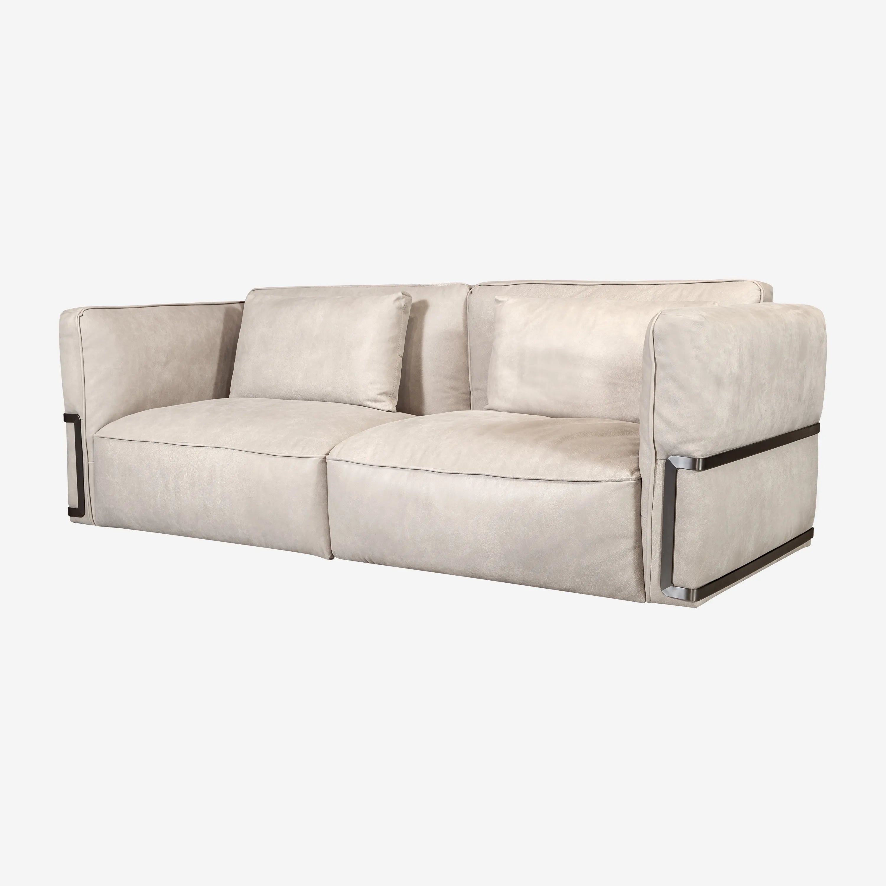 Julieta 2 Seater Leather Sofa